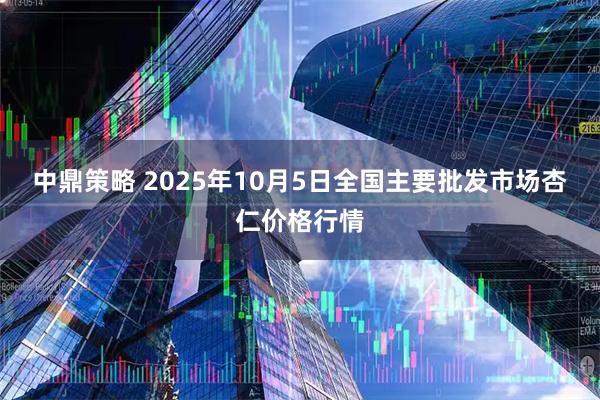 中鼎策略 2025年10月5日全国主要批发市场杏仁价格行情